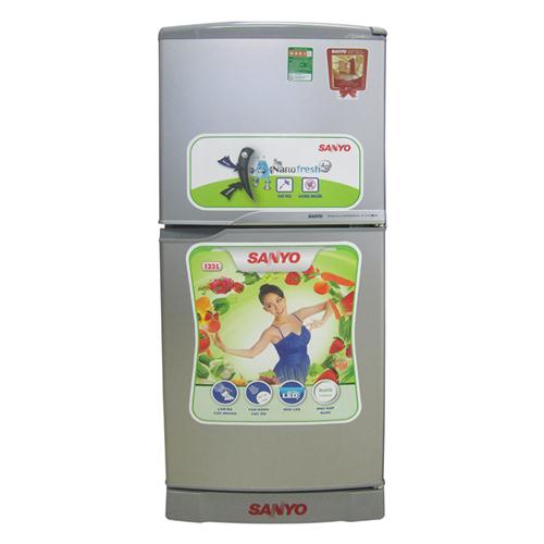 Tủ lạnh 2 cánh  123 lít Sanyo SR-125RN/SS