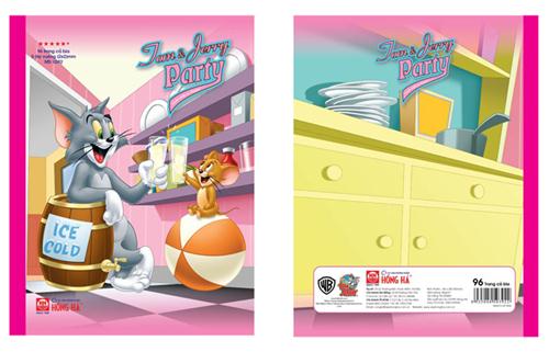 Vở 4 ô ly vuông 48tr School Tom Jerry 0572